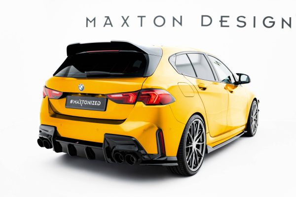 BMW 1 Pack M F70 - Splitters laterais traseiros V.1 | BM-1-70-M-RSD1G | Produto Maxton Design distribuído por Unicartuning.