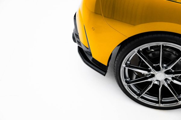 BMW 1 Pack M F70 - Splitters laterais traseiros V.1 | BM-1-70-M-RSD1G | Produto Maxton Design distribuído por Unicartuning.