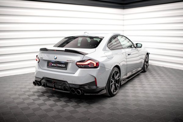 BMW 2 Coupé M240i G42 - Splitters laterais traseiros V.1 | BM-2-42-M-RSD1G | Produto Maxton Design distribuído por Unicartuning. BMW 2 Coupé M240i G42 - Splitters laterais traseiros V.1 | BM-2-42-M-RSD1G | Produto Maxton Design distribuído por Unicartuning.