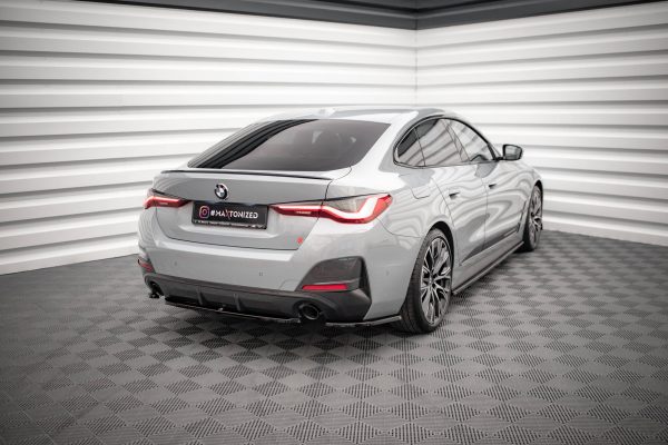BMW 4 Gran Coupé Pack M G26 - Splitters laterais traseiros V.1 | BM-4-G26-MPACK-GC-RSD1G | Produto Maxton Design distribuído por Unicartuning. BMW 4 Gran Coupé Pack M G26 - Splitters laterais traseiros V.1 | BM-4-G26-MPACK-GC-RSD1G | Produto Maxton Design distribuído por Unicartuning.