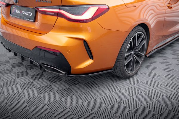BMW 4 M440i G22 / G23 / G22 (facelift) / G23 (facelift) - Splitters laterais traseiros V.1 | BM-4-G22-MPACK-RSD3G | Produto Maxton Design distribuído por Unicartuning. BMW 4 M440i G22 / G23 / G22 (facelift) / G23 (facelift) - Splitters laterais traseiros V.1 | BM-4-G22-MPACK-RSD3G | Produto Maxton Design distribuído por Unicartuning.