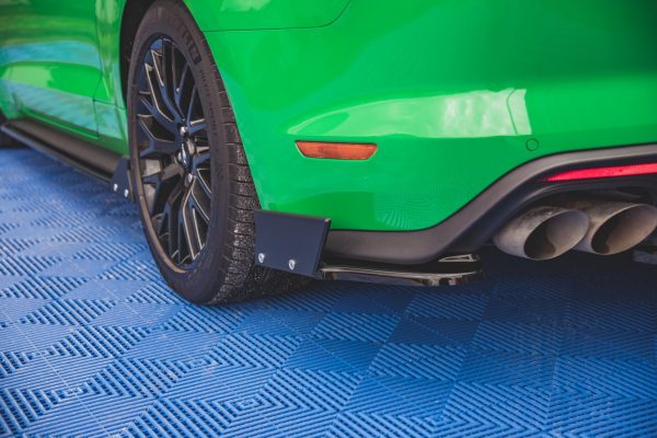 Ford Mustang GT Mk6 (facelift) - Splitters laterais traseiros V.1 | FO-MU-6F-GT-RSD1G+RSF | Produto Maxton Design distribuído por Unicartuning.