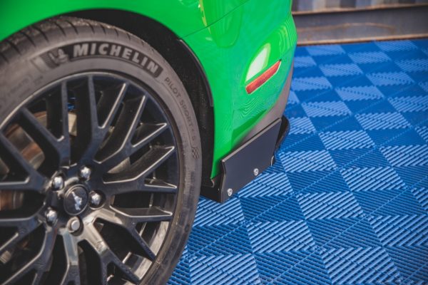 Ford Mustang GT Mk6 (facelift) - Splitters laterais traseiros V.1 | FO-MU-6F-GT-RSD1G+RSF | Produto Maxton Design distribuído por Unicartuning.