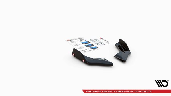 Volkswagen Golf GTI ClubSport Mk8 (facelift) - Splitters laterais traseiros V.1 | VW-GO-8-GTI-CS-RSD1G+RSF | Produto Maxton Design distribuído por Unicartuning. Volkswagen Golf GTI ClubSport Mk8 (facelift) - Splitters laterais traseiros V.1 | VW-GO-8-GTI-CS-RSD1G+RSF | Produto Maxton Design distribuído por Unicartuning.