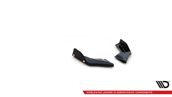 Volkswagen Golf GTI ClubSport Mk8 - Splitters laterais traseiros V.1 | VW-GO-8-GTI-CS-RSD1G+RSF | Produto Maxton Design distribuído por Unicartuning.