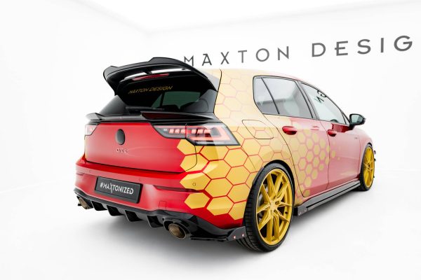 Volkswagen Golf GTI ClubSport Mk8 - Splitters laterais traseiros V.1 | VW-GO-8-GTI-CS-RSD1G+RSF | Produto Maxton Design distribuído por Unicartuning.