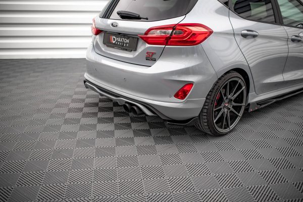 Ford Fiesta Mk8 ST - Splitters laterais traseiros V.1 | FO-FI-8-ST-RSD1G | Produto Maxton Design distribuído por Unicartuning.