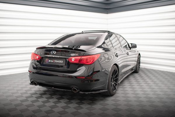 Infiniti Q50 S Mk1 - Splitters laterais traseiros V.1 | IN-Q50S-1-RSD1G | Produto Maxton Design distribuído por Unicartuning. Infiniti Q50 S Mk1 - Splitters laterais traseiros V.1 | IN-Q50S-1-RSD1G | Produto Maxton Design distribuído por Unicartuning.