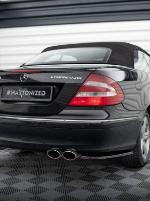 Mercedes-Benz CLK W209 - Splitters laterais traseiros V.1 | ME-CLK-209-RSD1G | Produto Maxton Design distribuído por Unicartuning.
