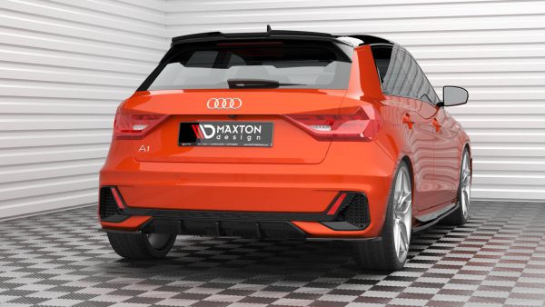 Audi A1 S-Line Gb - Splitters laterais traseiros V.2 | AU-A1-GB-SLINE-RSD2G | Produto Maxton Design distribuído por Unicartuning.