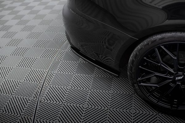 Audi A4 B8 - Splitters laterais traseiros V.2 | AU-A4-B8-RSD2G | Produto Maxton Design distribuído por Unicartuning.