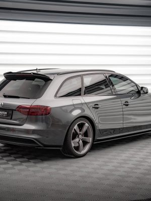 Audi A4 S-Line Avant B8 (facelift) - Splitters laterais traseiros V.2 | AU-A4-B8F-SLINE-AV-RSD2G | Produto Maxton Design distribuído por Unicartuning.