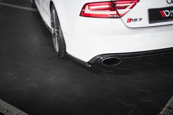 Audi RS7 C7 - Splitters laterais traseiros V.2 | AU-RS7-1F-RSD2G | Produto Maxton Design distribuído por Unicartuning. Audi RS7 C7 - Splitters laterais traseiros V.2 | AU-RS7-1F-RSD2G | Produto Maxton Design distribuído por Unicartuning.