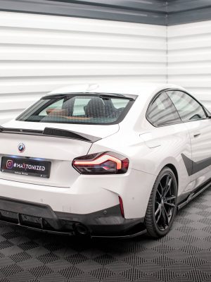 BMW 2 Coupé Pack M G42 - Splitters laterais traseiros V.2 | BM-2-42-MPACK-RSD2G | Produto Maxton Design distribuído por Unicartuning.