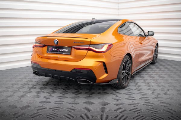 BMW 4 M440i G22 / G23 / G22 (facelift) / G23 (facelift) - Splitters laterais traseiros V.2 | BM-4-G22-MPACK-RSD4G | Produto Maxton Design distribuído por Unicartuning. BMW 4 M440i G22 / G23 / G22 (facelift) / G23 (facelift) - Splitters laterais traseiros V.2 | BM-4-G22-MPACK-RSD4G | Produto Maxton Design distribuído por Unicartuning.