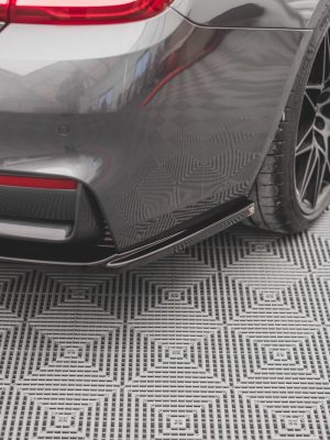 BMW M4 F82 - Splitters laterais traseiros V.2 | BM-4-82-M-RSD1G | Produto Maxton Design distribuído por Unicartuning.