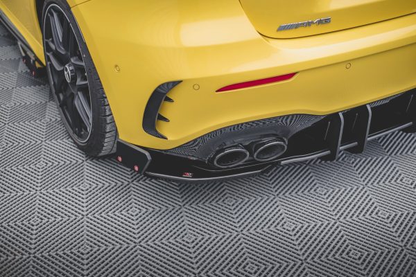 Mercedes-AMG A45 S W177 - Splitters laterais traseiros V.2 | ME-A-177-45-RSD2G+RSF | Produto Maxton Design distribuído por Unicartuning.