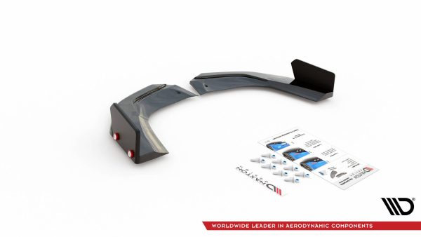 Mercedes-AMG A45 S W177 - Splitters laterais traseiros V.2 | ME-A-177-45-RSD2G+RSF | Produto Maxton Design distribuído por Unicartuning.