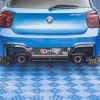 BMW M135i F20 - Splitters laterais traseiros V.2 (para Difusor v.1) | BM-1-F20-M-RSD2G | Produto Maxton Design distribuído por Unicartuning.