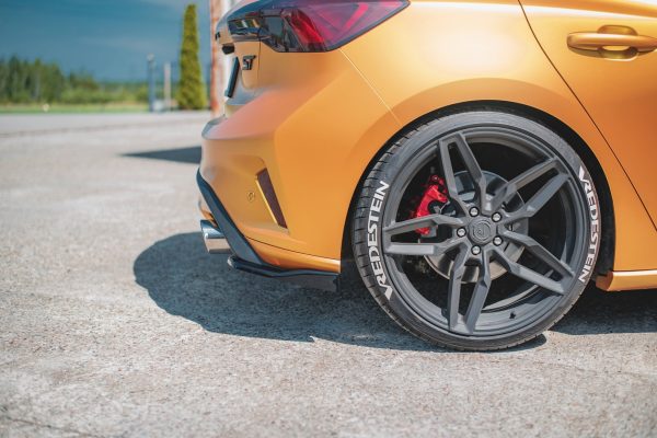 Ford Focus Hatchback ST Mk4 - Splitters laterais traseiros V.2 | FO-FO-4-ST-RSD2G | Produto Maxton Design distribuído por Unicartuning.