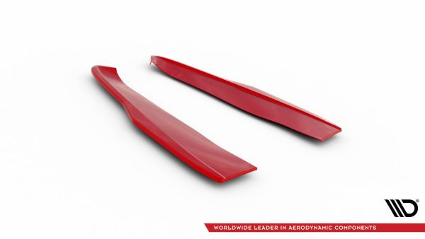 Ford Mustang Mk. 6 (facelift) - Splitters laterais traseiros V.2 | FO-MU-6F-RSD2RED | Produto Maxton Design distribuído por Unicartuning. Ford Mustang Mk. 6 (facelift) - Splitters laterais traseiros V.2 | FO-MU-6F-RSD2RED | Produto Maxton Design distribuído por Unicartuning.