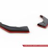 Renault Megane IV RS - Splitters laterais traseiros V.2 | RE-ME-4-RS-RSD1G+RSD1RRED | Produto Maxton Design distribuído por Unicartuning.