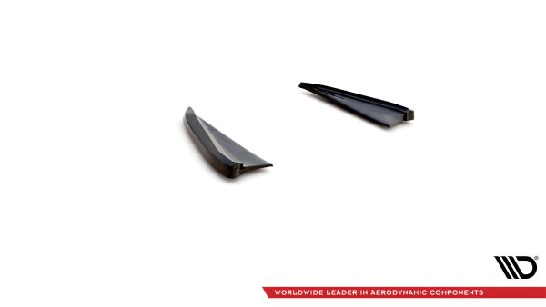 Tesla Model 3 / Model 3 Performance Mk1 / Mk1 (facelift) - Splitters laterais traseiros V.2 | TE-MODEL3-1-RSD2G | Produto Maxton Design distribuído por Unicartuning.