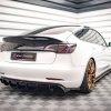 Tesla Model 3 / Model 3 Performance Mk1 / Mk1 (facelift) - Splitters laterais traseiros V.2 | TE-MODEL3-1-RSD2G | Produto Maxton Design distribuído por Unicartuning.