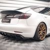 Tesla Model 3 / Model 3 Performance Mk1 / Mk1 (facelift) - Splitters laterais traseiros V.2 | TE-MODEL3-1-RSD2G | Produto Maxton Design distribuído por Unicartuning.