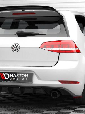 Volkswagen Golf GTI Mk7 (facelift) - Splitters laterais traseiros V.2 | VW-GO-7F-GTI-RSD2G | Produto Maxton Design distribuído por Unicartuning.
