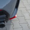 BMW 1 F40 Pack M - Splitters laterais traseiros V.2 | BM-1-40-MPACK-RSD3RED | Produto Maxton Design distribuído por Unicartuning.