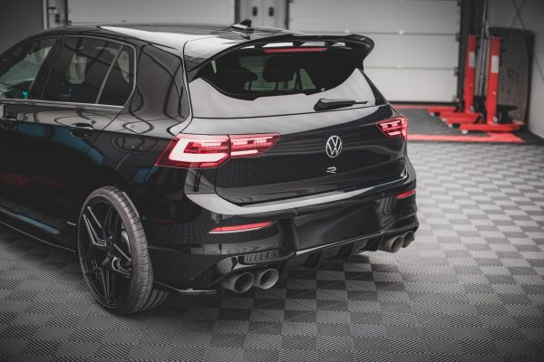 Volkswagen Golf R Mk8 - Splitters laterais traseiros V.2 | VW-GO-8-R-RSD2G | Produto Maxton Design distribuído por Unicartuning.