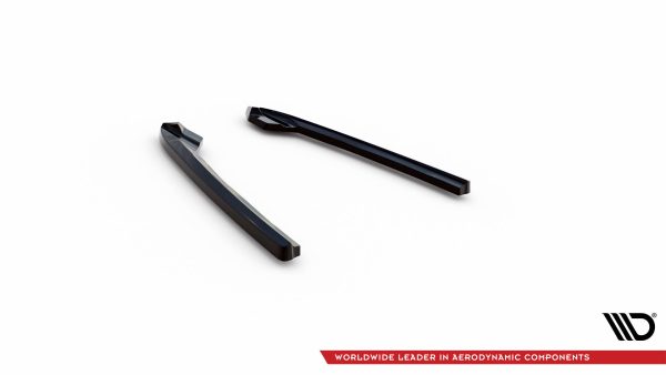 Audi A6 Avant / Sedan C7 - Splitters laterais traseiros V.3 | AU-A6-C7-AV-RSD3G | Produto Maxton Design distribuído por Unicartuning.