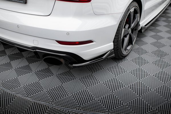 Audi RS3 Sedan 8V (facelift) - Splitters laterais traseiros V.3 | AU-RS3-8VF-S-RSD3G | Produto Maxton Design distribuído por Unicartuning. Audi RS3 Sedan 8V (facelift) - Splitters laterais traseiros V.3 | AU-RS3-8VF-S-RSD3G | Produto Maxton Design distribuído por Unicartuning.