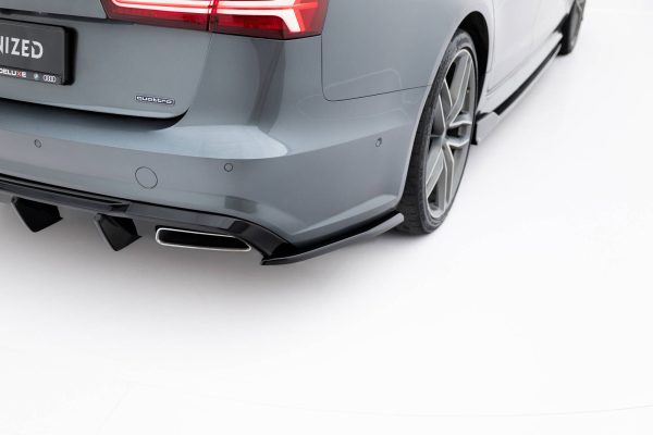 Audi S6 / A6 S-Line / A6 C7 Fl - Splitters laterais traseiros V.3 | AU-A6-C7F-SLINE-RSD1G | Produto Maxton Design distribuído por Unicartuning. Audi S6 / A6 S-Line / A6 C7 Fl - Splitters laterais traseiros V.3 | AU-A6-C7F-SLINE-RSD1G | Produto Maxton Design distribuído por Unicartuning.