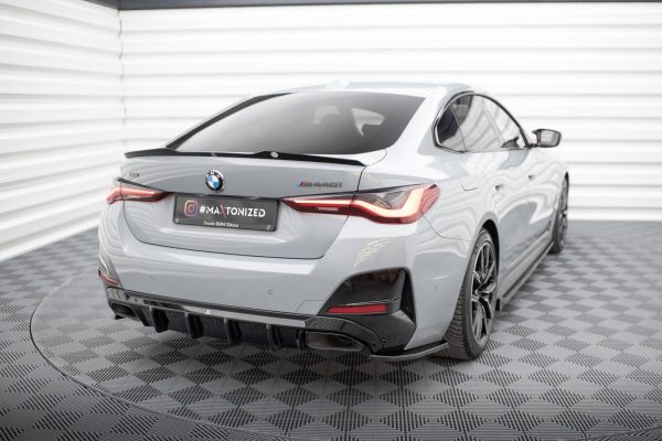 BMW M440i Gran Coupé G26 - Splitters laterais traseiros V.3 | BM-4-G26-MPACK-GC-RSD5G | Produto Maxton Design distribuído por Unicartuning.
