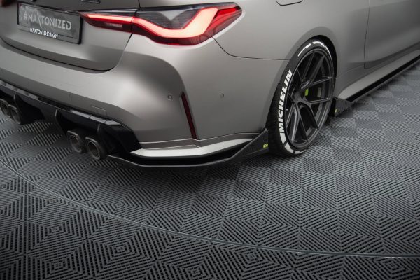 BMW M4 G82 - Splitters laterais traseiros V.3 CSL Look | BM-4-G82-M-RSD3G | Produto Maxton Design distribuído por Unicartuning. BMW M4 G82 - Splitters laterais traseiros V.3 CSL Look | BM-4-G82-M-RSD3G | Produto Maxton Design distribuído por Unicartuning.