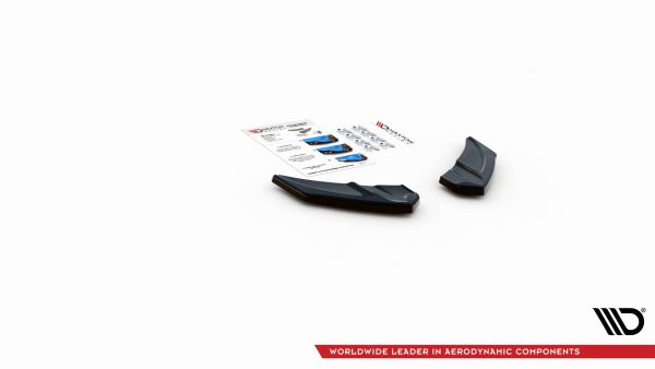 Volkswagen Golf R Mk7 - Splitters laterais traseiros V.3 | VW-GO-7-R-RSD3G | Produto Maxton Design distribuído por Unicartuning.