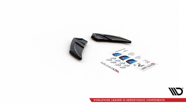 Volkswagen Golf R Mk7 - Splitters laterais traseiros V.3 | VW-GO-7-R-RSD3G | Produto Maxton Design distribuído por Unicartuning.
