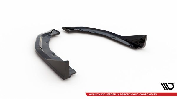 Csl Look (para )BMW M3 Sedan / Touring G80 / G81 - Splitters laterais traseiros V.4 CSL Look | BM-3-G80-M-RSD4G | Produto Maxton Design distribuído por Unicartuning.