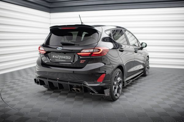Ford Fiesta Mk8 ST / ST-line - Splitters laterais Traseiros V.4 | FO-FI-8-STLINE-RSD4G+RSF | Produto Maxton Design distribuído por Unicartuning.
