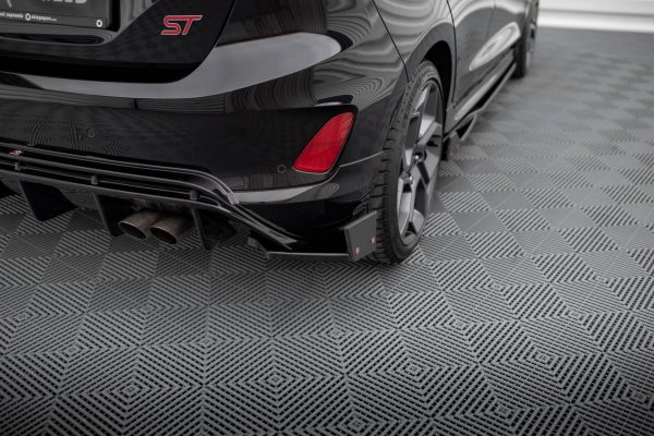 Ford Fiesta Mk8 ST / ST-line - Splitters laterais Traseiros V.4 | FO-FI-8-STLINE-RSD4G+RSF | Produto Maxton Design distribuído por Unicartuning.