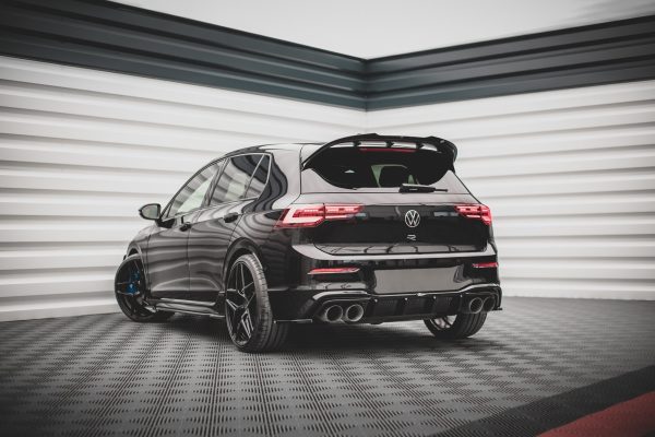Volkswagen Golf R Mk8 - Splitters laterais traseiros V.4 | VW-GO-8-R-RSD4G | Produto Maxton Design distribuído por Unicartuning.