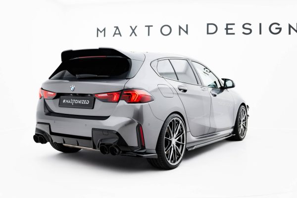 BMW M135i F70 - Splitters laterais traseiros V.5 | BM-1-70-M-RSD5G | Produto Maxton Design distribuído por Unicartuning.