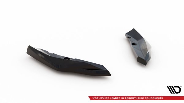 BMW M135i F70 - Splitters laterais traseiros V.5 | BM-1-70-M-RSD5G | Produto Maxton Design distribuído por Unicartuning.