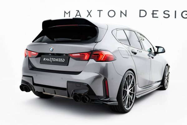 BMW M135i F70 - Splitters laterais traseiros V.5 | BM-1-70-M-RSD5G | Produto Maxton Design distribuído por Unicartuning.