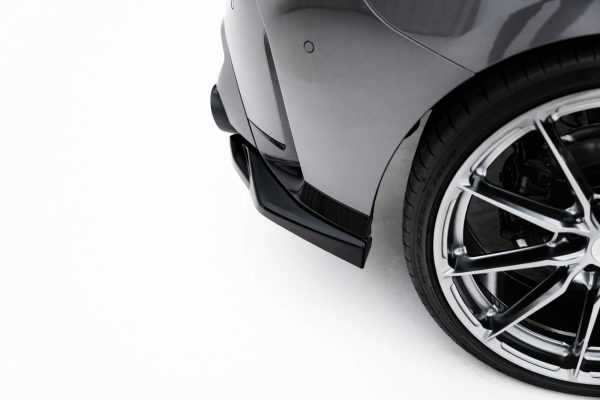 BMW M135i F70 - Splitters laterais traseiros V.5 | BM-1-70-M-RSD5G | Produto Maxton Design distribuído por Unicartuning.