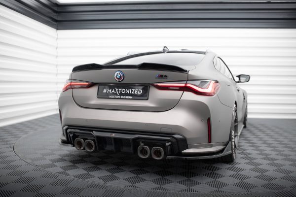BMW M4 G82 - Splitters laterais traseiros V.5 (para Difusor v.1) | BM-4-G82-M-RSD5G | Produto Maxton Design distribuído por Unicartuning. BMW M4 G82 - Splitters laterais traseiros V.5 (para Difusor v.1) | BM-4-G82-M-RSD5G | Produto Maxton Design distribuído por Unicartuning.