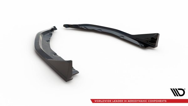 BMW M3 Sedan / Touring G80 / G81 - Splitters laterais traseiros V.6 CSL Look (para Difusor v.1) | BM-3-G80-M-RSD6G | Produto Maxton Design distribuído por Unicartuning.