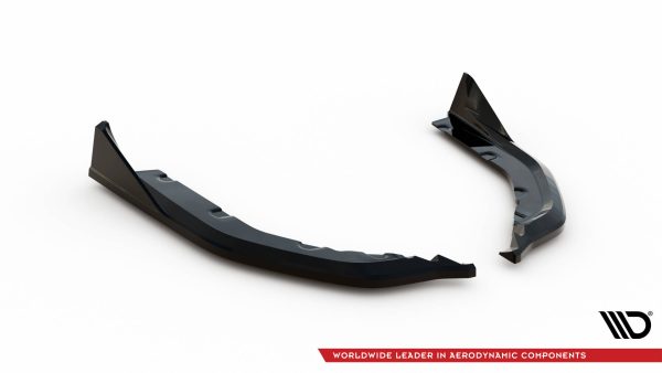 BMW M3 Sedan / Touring G80 / G81 - Splitters laterais traseiros V.6 CSL Look (para Difusor v.1) | BM-3-G80-M-RSD6G | Produto Maxton Design distribuído por Unicartuning.